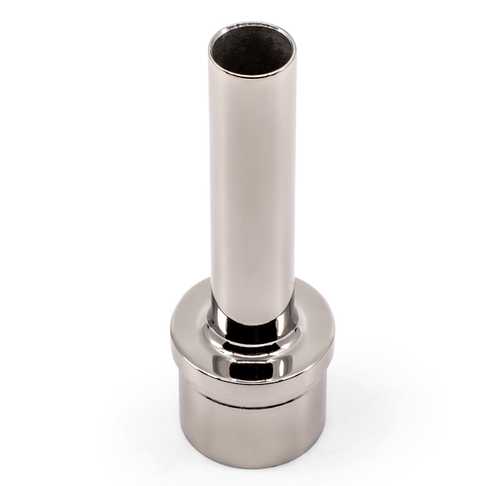 Flat Post Reducer To Suit 1.6mm Round Tube 316 Grade Stainless Steel - Mirror Polish - SIZES: 38.1mm, 50.8mm