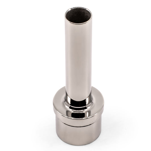 Flat Post Reducer To Suit 1.6mm Round Tube 316 Grade Stainless Steel - Mirror Polish - SIZES: 38.1mm, 50.8mm