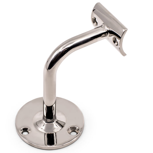 Handrail Support to Suit Round Tube 316 Grade Stainless Steel - Mirror Polish - SIZES: 38.1mm, 50.8mm