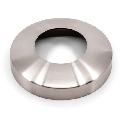 Post Cover Plate to suit 2 (50.8mm) x 1.6mm Round Tube 316 Grade Stainless - Satin Finish