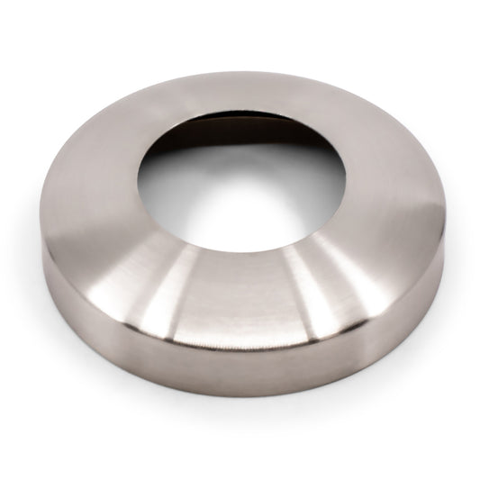 Post Cover Plate to suit 2 (50.8mm) x 1.6mm Round Tube 316 Grade Stainless - Satin Finish