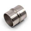 In-line Flush Joiner to suit 2 (50.8mm) x 1.6mm Round Tube 316 Grade Stainless Steel - Satin Finish