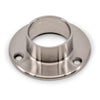 Round Base Flange to Suit 1.6mm Round Tube 316 Grade Stainless Steel - Satin Finish - SIZES: 38.1mm, 50.8mm