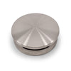 Radiused End Cap Self Grip to Suit 1.6mm Round Tube 316 Grade Stainless Steel - Satin Finish - SIZES: 38.1mm, 50.8mm