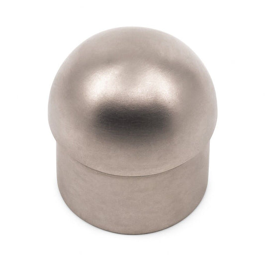 Domed End Cap to suit 2 (50.8mm) x 1.6mm Round Tube 316 Grade Stainless Steel - Satin Finish