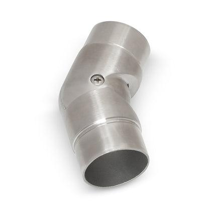Adjustable Joiner to suit 1.6mm Round Tube 316 Grade Stainless Steel - Satin Finish - SIZES: 38.1mm, 50.8mm