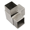 90 Degree Tee Joiner to suit 2 (50.8mm) x 1.6mm Square Tube 316 Grade Stainless - Mirror Polish