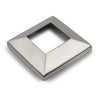 Post Cover Plate Only to suit 2 (50.8mm) x 1.6mm Square Tube 316 Grade Stainless - Satin Finish
