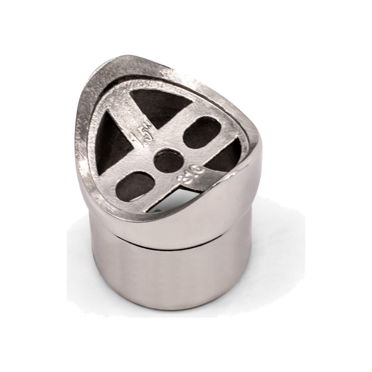 Perpendicular Joiner Internal Fit 316 Grade Stainless Steel - Mirror Polish - SIZES: 25.4mm, 38.1mm, 50.8mm