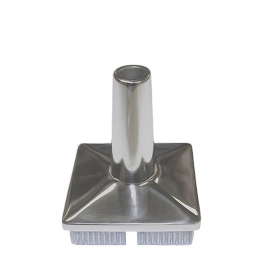 Tapered Post Reducer to suit 2 (50.8mm) x 1.6mm Square Tube 316 Grade Stainless Steel - Satin Finish
