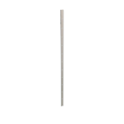 Intermediate Post Flat Bar 25mm x 5mm - 960mm high. Predrilled with 11 x 8mm holes at 80mm spacing - 316 Grade Stainless Steel Mirror Polish