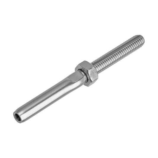 Swage Stud Left Hand Thread 316 Grade Stainless Steel - SIZES: M5 - M8
