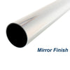 Round Tube 2 inch (50.8mm) x 1.6mm Wall Thickness 316 Grade Stainless Steel - Mirror Polish