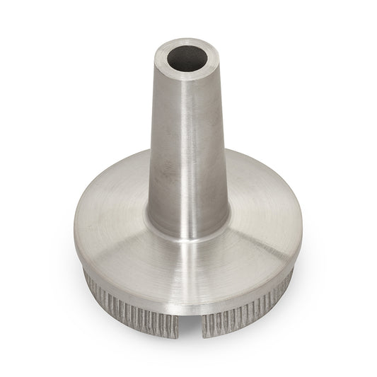 Tapered Post Reducer to suit 1.6mm Round Tube 316 Grade Stainless Steel - Satin Finish - SIZES: 38.1mm, 50.8mm