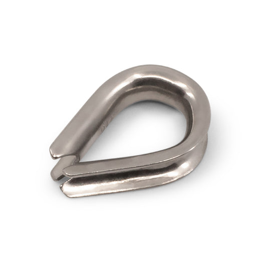 Wire Rope Thimble 304/ 316 Grade Stainless Steel - SUITS WIRE: 2mm - 16mm