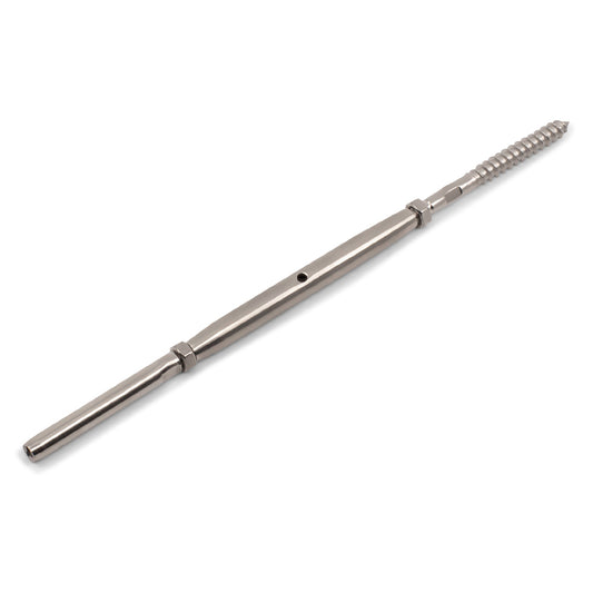 Rigging Screw Lag Screw/ Swage 316 Grade Electropolished Stainless Steel - SIZES: M5