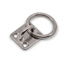 Pad Eye Oblong with Ring 304 Grade Stainless Steel - SIZES: 6mm - 8mm