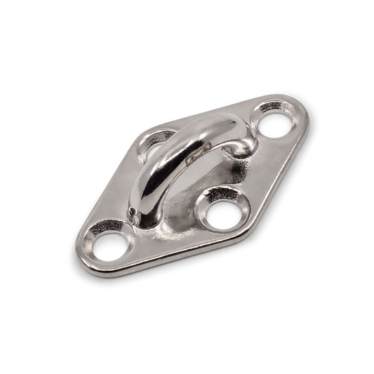 Diamond Pad Eye Cast Type 304 Grade Stainless Steel - SIZES: 6mm - 10mm