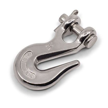Grab Hook Clevis Pin 316 Grade Stainless Steel - SIZES: 6mm - 12mm
