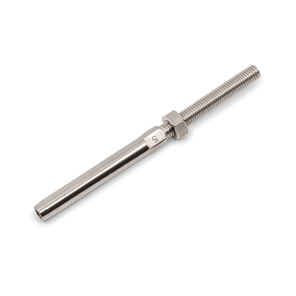 Swage Stud Left Hand Thread 316 Grade Stainless Steel - SIZES: M5 - M8
