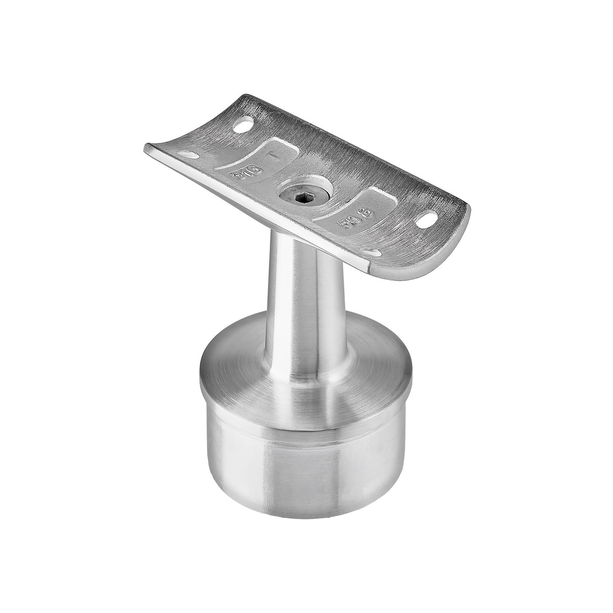 Round Post Top - End - Round Handrail - Suits 50.8mm x 1.6mm & 3.0mm Tube - 316 Grade Stainless Steel Satin Finish