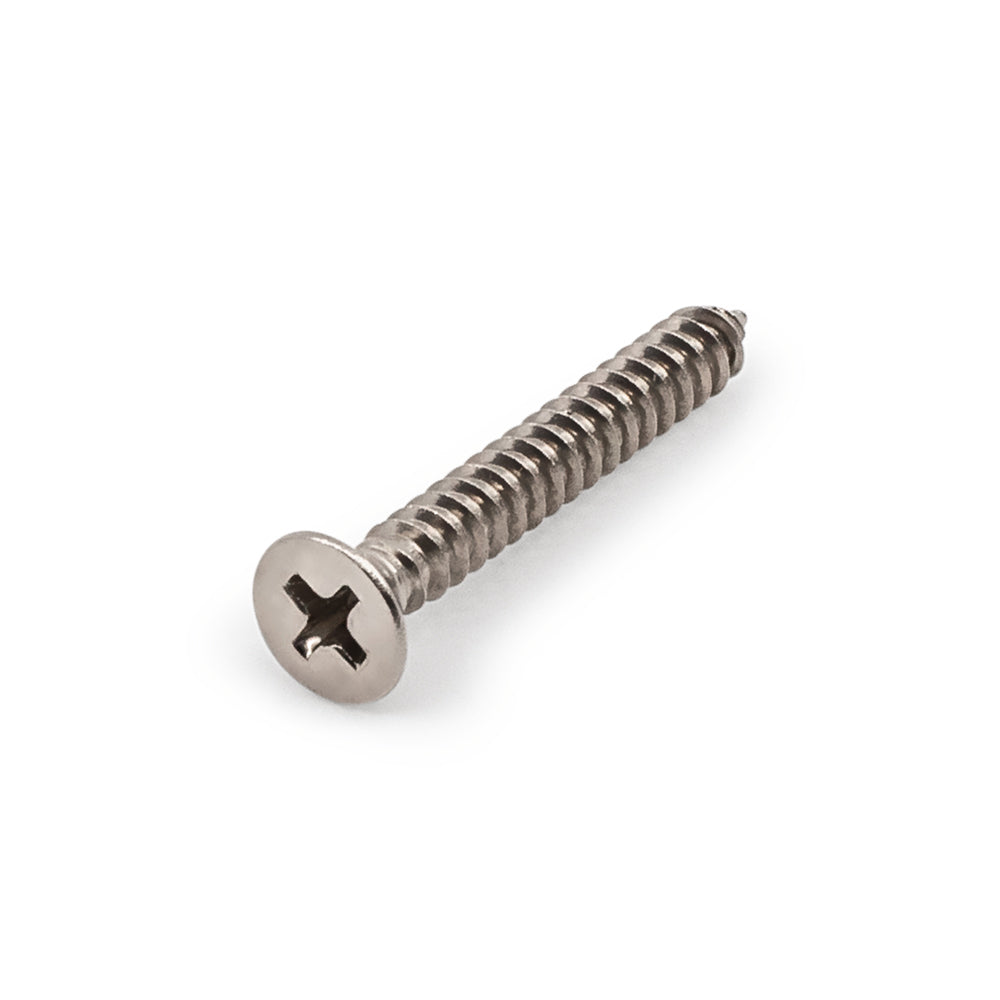 Self Tapping Screw CSK Head Phillips Drive 304 Grade Stainless Steel - SIZES:  8G-10G x 1-1/4