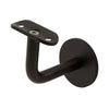 Living Designs Timber Handrail Bracket Matt Black - 316 Grade Stainless Steel