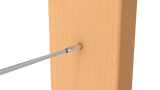 Bright Finish Factory Swaged Wire Balustrade - Tensioner Terminal System - Suits Timber or Metal Posts