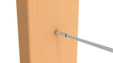 Bright Finish Factory Swaged Wire Balustrade - Tensioner Terminal System - Suits Timber or Metal Posts