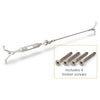Bright Finish DIY Swaged Wire Balustrade (Supplied as components only) - DIY Turnbuckle System - Suits Timber Posts