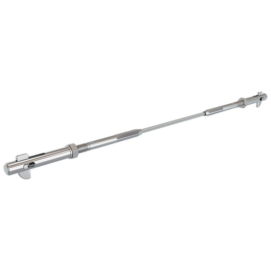 Bright Finish Factory Swaged Wire Balustrade - Flip Lock System - Suits Metal Posts
