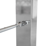 Bright Finish Factory Swaged Wire Balustrade - Rig Fork System with Nutserts - Suits Metal Posts