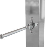 Bright Finish Factory Swaged Wire Balustrade - Rig Fork System with Saddles - Suits Metal Posts