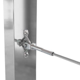 Bright Finish Factory Swaged Wire Balustrade - Rig Fork System with Saddles - Suits Metal Posts