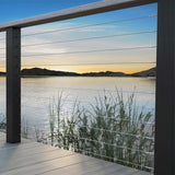 Timber Insert Wire Balustrade System  - Suits Timber Posts