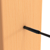 BlackEtch Factory Swaged Wire Balustrade - Lag Screw System - Suits Timber Posts