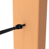 BlackEtch Factory Swaged Wire Balustrade - Rig Fork System with Screw Eyes - Suits Timber Posts