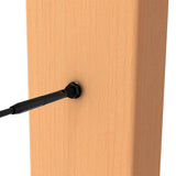 BlackEtch Factory Swaged Wire Balustrade - Timber Insert System - Suits Timber Posts