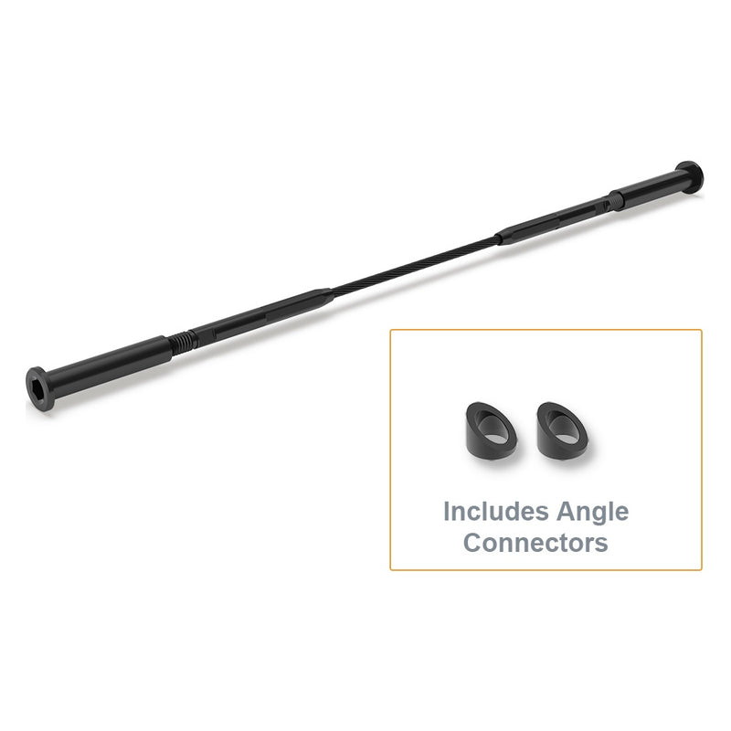 BlackEtch Factory Swaged Wire Balustrade - Tensioner Terminal STAIR System (Includes Bevelled Washers) - Suits Timber or Metal Posts