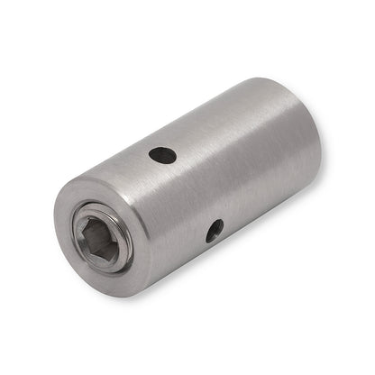 Garden Wire Trellis Hub M12 x 42mm 316 Grade Stainless Steel - 316 Grade Stainless Steel
