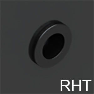 Install 11 x RIGHT Hand Nut Rivets - BlackEtch